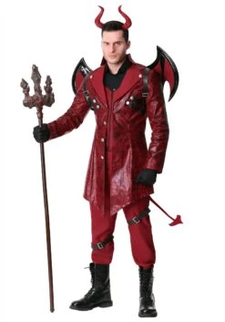 Dangerous Devil Costume For Men -Halloween Costumes Shop mens dangerous devil costume alt1