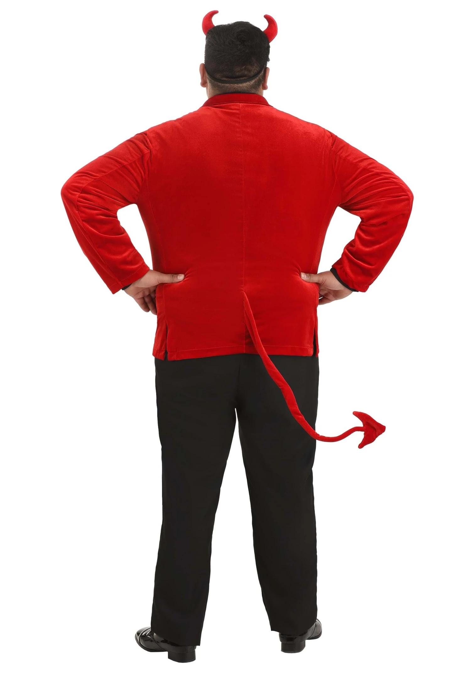 Men's Handsome Devil Plus Size Costume 2 Men's Handsome Devil Plus Size Costume - Image 2