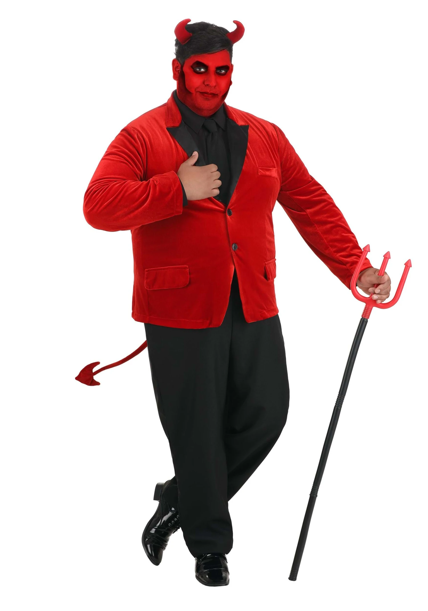 Men's Handsome Devil Plus Size Costume 1 Men's Handsome Devil Plus Size Costume