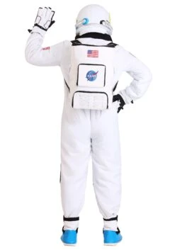 Men's Deluxe Astronaut Costume 9 Men's Deluxe Astronaut Costume -Halloween Costumes Shop mens deluxe astronaut costume update alt2