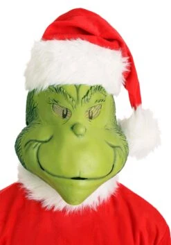 Deluxe Grinch Costume 8 Deluxe Grinch Costume -Halloween Costumes Shop mens deluxe grinch costume alt 3