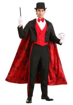 Deluxe Men's Magician Costume