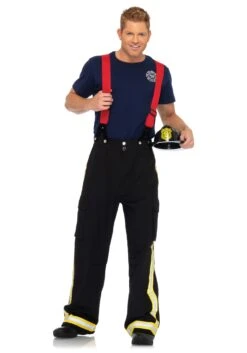 LEG AVENUE Men's Fire Captain Costume
