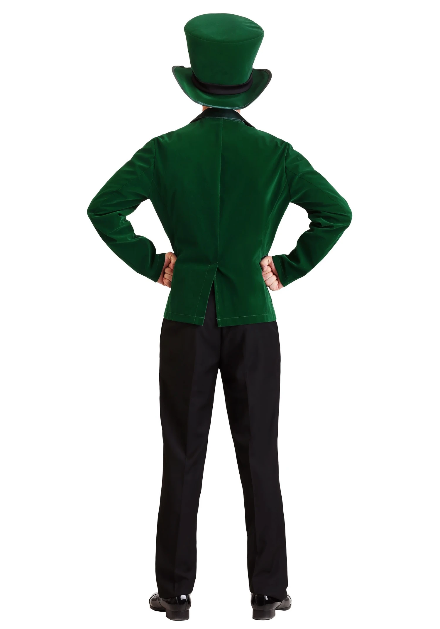 Men's Gold And Green Leprechaun Costume 2 Men's Gold And Green Leprechaun Costume - Image 2