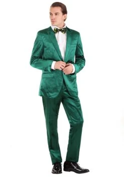 Green Leprechaun Suit Costume For Men