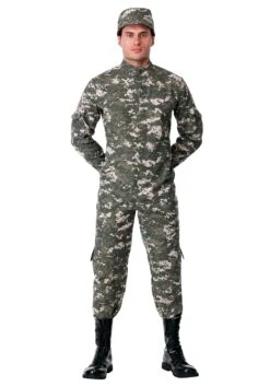 Men's Modern Combat Soldier Costume 5 Men's Modern Combat Soldier Costume -Halloween Costumes Shop mens modern combat soldier3