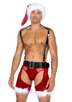 Roma Naughty St. Nick Costume For Men