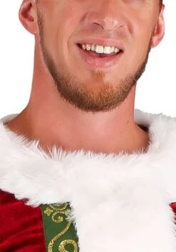 Old Time Santa Claus Costume For Men -Halloween Costumes Shop mens old time santa claus costume alt 2