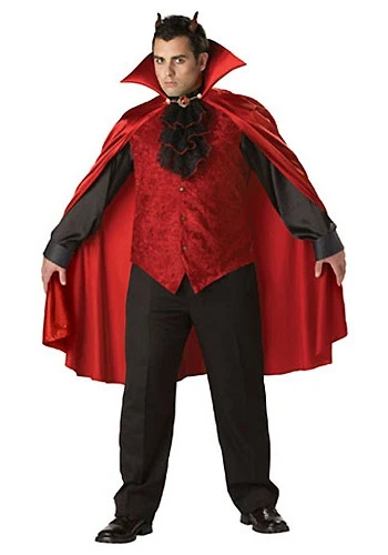 Plus Size Devil Costume For Men 1 Plus Size Devil Costume For Men
