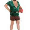 Plus Size Sexy Christmas Elf Costume For Men