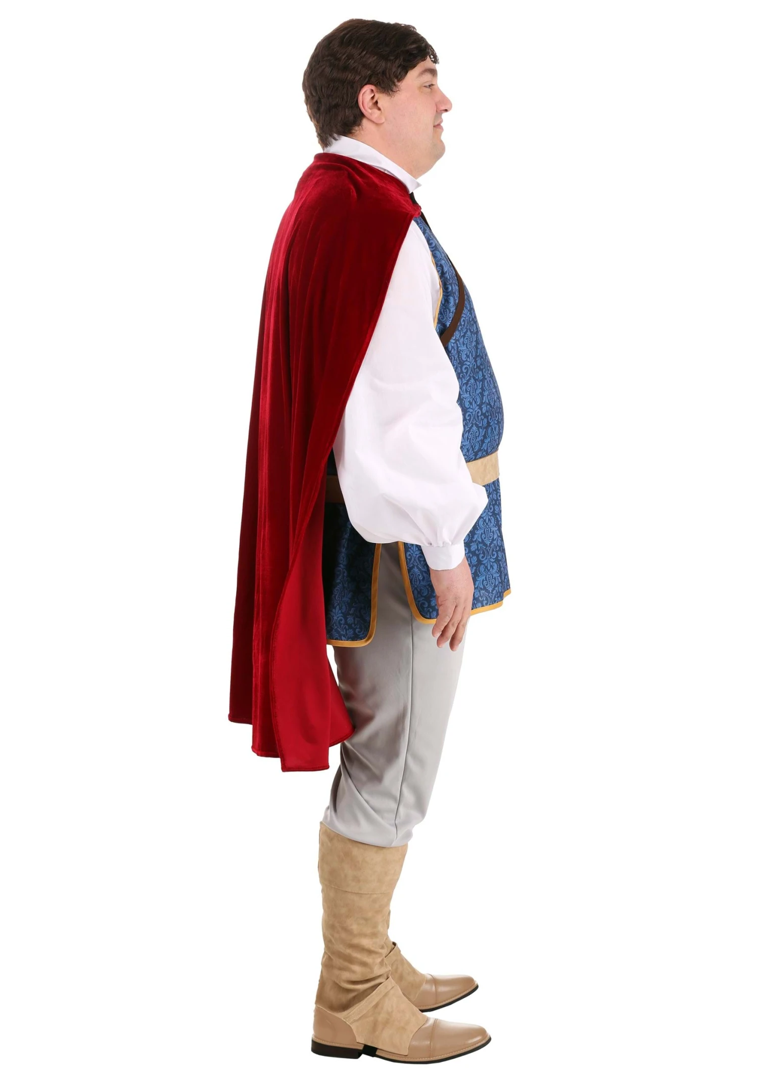 The Prince Costume For Plus Size Men From Disney's Snow White 5 The Prince Costume For Plus Size Men From Disney's Snow White - Image 5