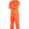 Men's Orange Prison Jumpsuit