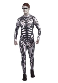 Robot Jumpsuit Costume For Men