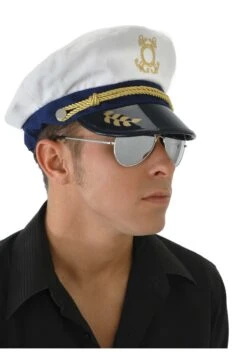 Sailor Captain Costume Hat For Men