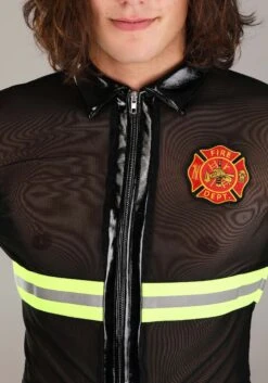Men's Sexy Firefighter Costume -Halloween Costumes Shop mens sexy firefighter costume alt 3