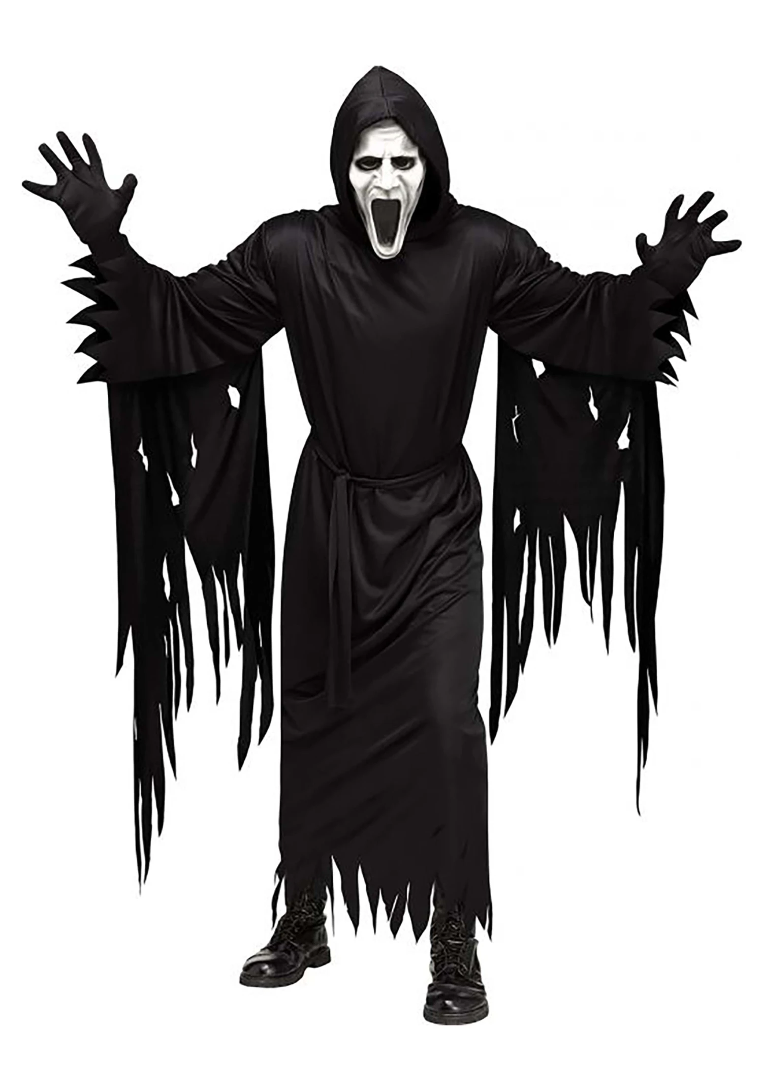Fun World Mens Silent Screamer Costume 1 Fun World Mens Silent Screamer Costume