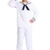 Men's White Sailor Costume