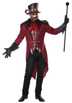Wicked Ringmaster Costume For Men -Halloween Costumes Shop mens wicked ringmaster costume alt 1