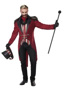 Wicked Ringmaster Costume For Men -Halloween Costumes Shop mens wicked ringmaster costume alt 2