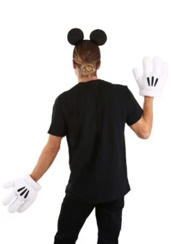Women's Mickey Ears & Glove Set 12 Women's Mickey Ears & Glove Set -Halloween Costumes Shop mickey ears glove set alt 2