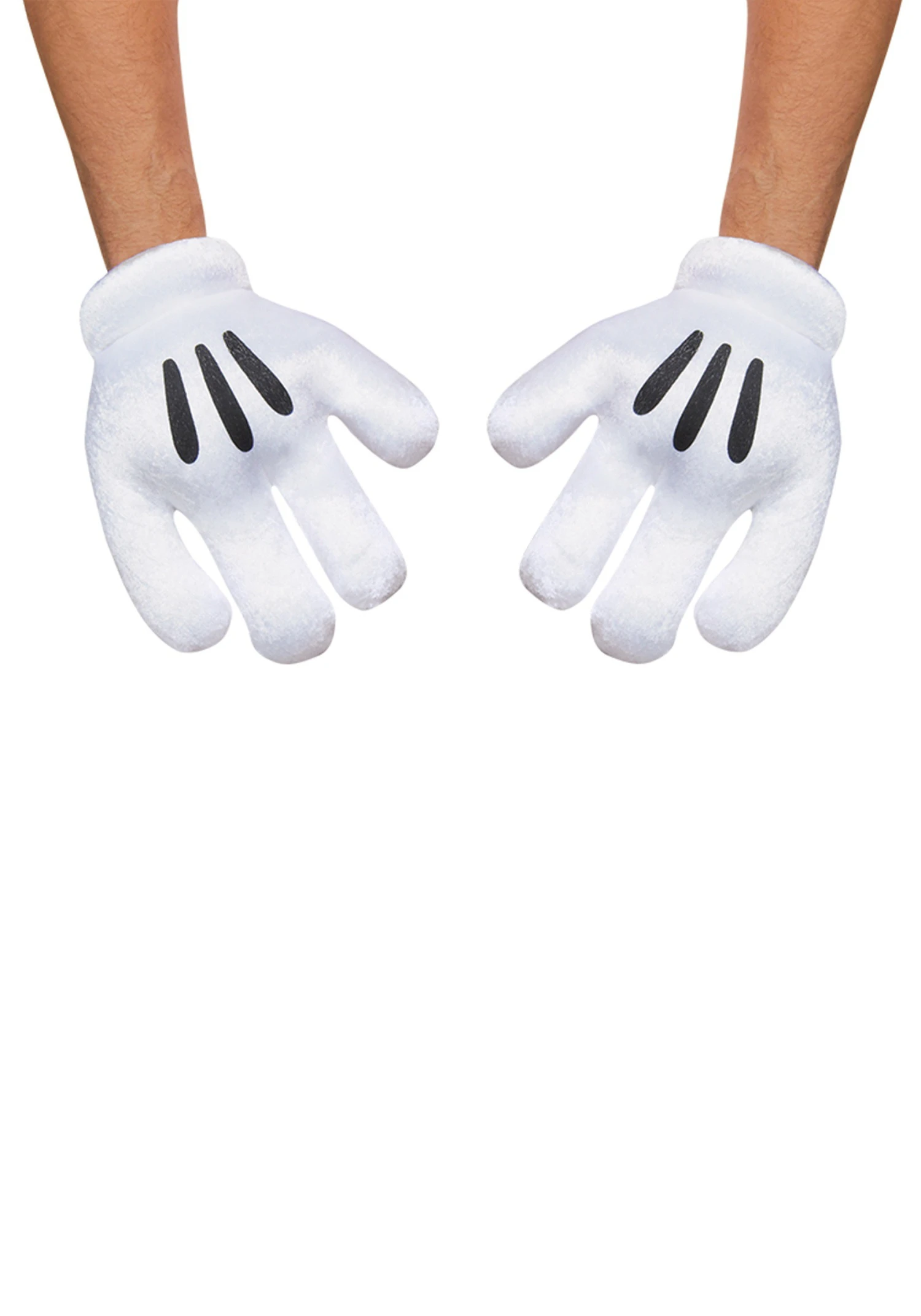 Disguise Mickey Mouse Gloves For Adults 1 Disguise Mickey Mouse Gloves For Adults