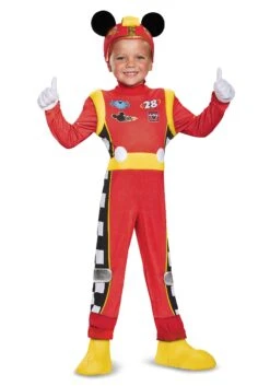 Disguise Mickey Roadster Deluxe Toddler Costume For Boys