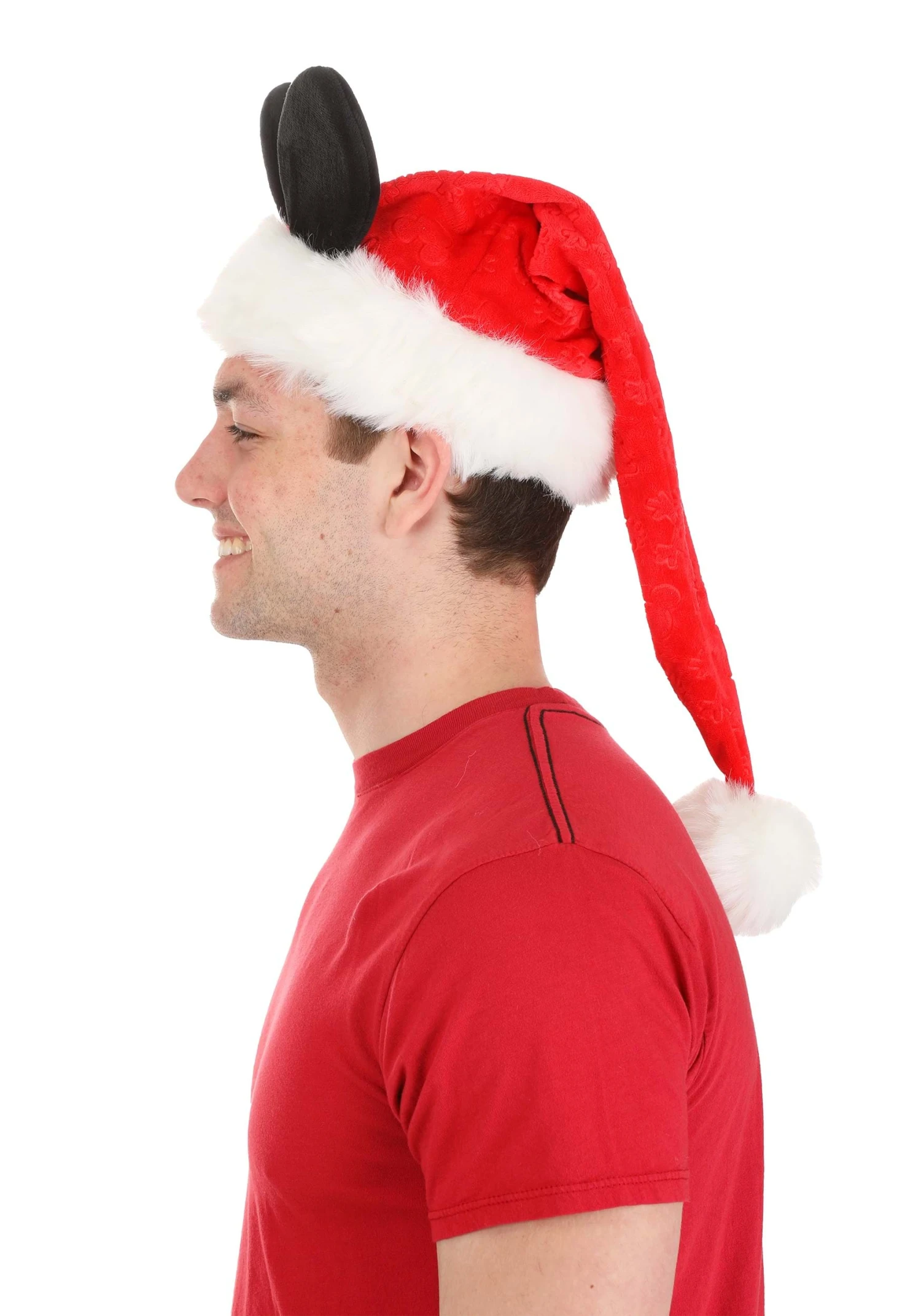 Disney Mickey Mouse Santa Hat 4 Disney Mickey Mouse Santa Hat - Image 4
