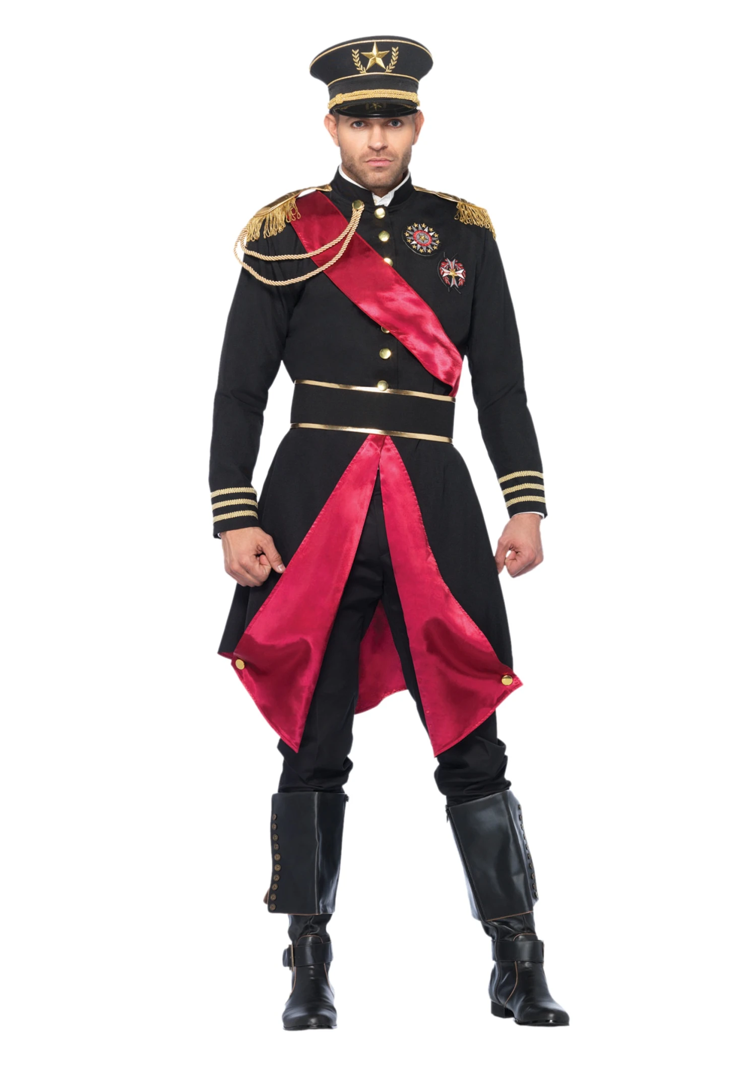 LEG AVENUE Adult Military General Costume 1 LEG AVENUE Adult Military General Costume