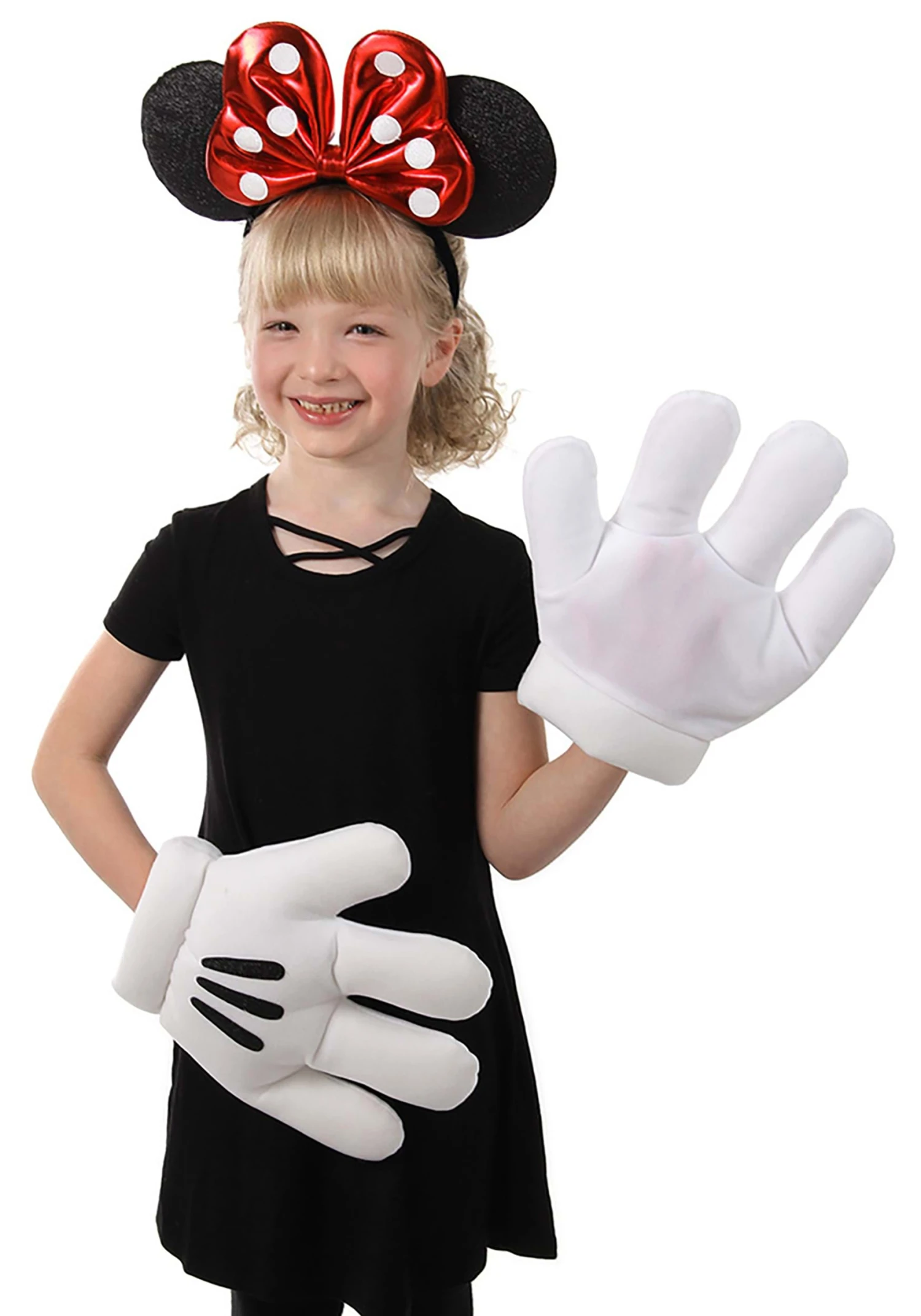 Minnie Glitter Headband & Gloves Set 3 Minnie Glitter Headband & Gloves Set - Image 3