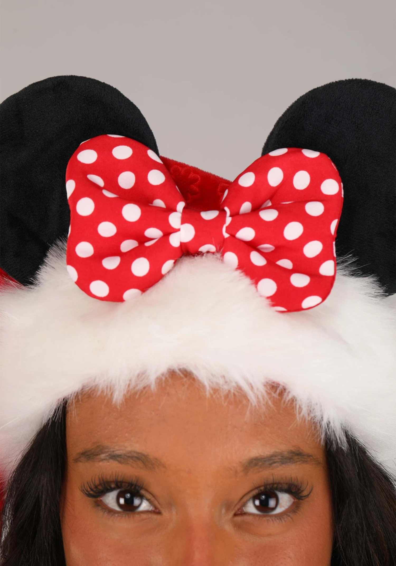 Disney Minnie Mouse Santa Holiday Cap 3 Disney Minnie Mouse Santa Holiday Cap - Image 3