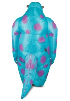 Monsters Inc Sulley Inflatable Costume For Adults -Halloween Costumes Shop monsters inc adult sulley inflatable costume alt 4