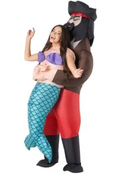 Pick Me Up Pirate Mermaid Inflatable Adult Costume For Adults -Halloween Costumes Shop pick me up pirate mermaid inflatable adult costume alt 2
