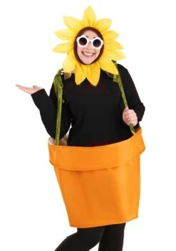 Adult Flower Pot Plus Size Costume