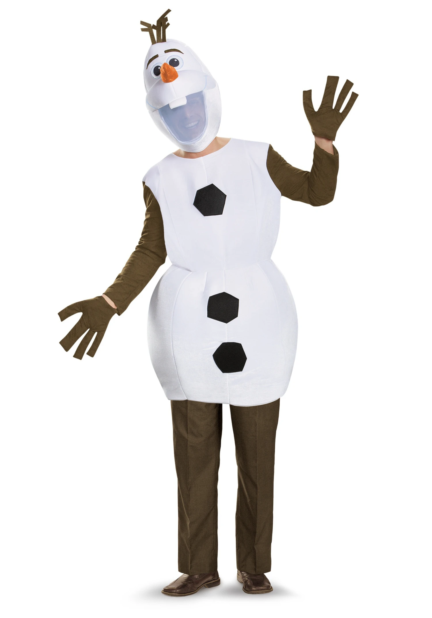 Disguise Plus Size Adult Olaf Costume 1 Disguise Plus Size Adult Olaf Costume