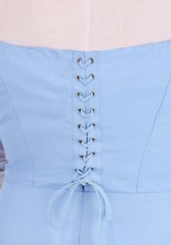 Belle Blue Dress Costume For Plus Size Women From Disney's Beauty And The Beast 15 Belle Blue Dress Costume For Plus Size Women From Disney's Beauty And The Beast -Halloween Costumes Shop plus size beauty and the beast belle blue dress alt 4