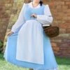 Belle Blue Dress Costume For Plus Size Women From Disney's Beauty And The Beast