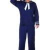 Plus Size Blue Sailor Costume