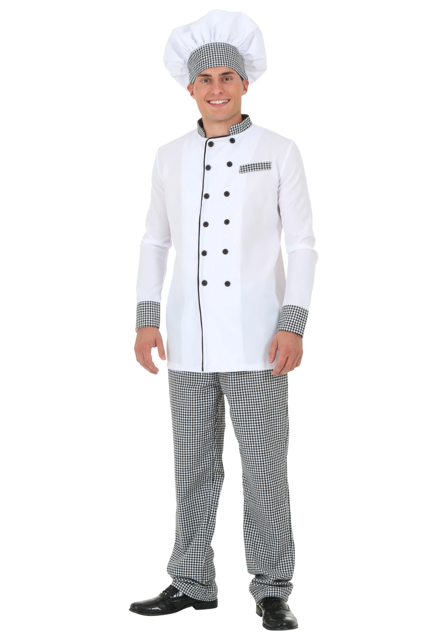 Plus Size Chef Costume For Adults 1 Plus Size Chef Costume For Adults