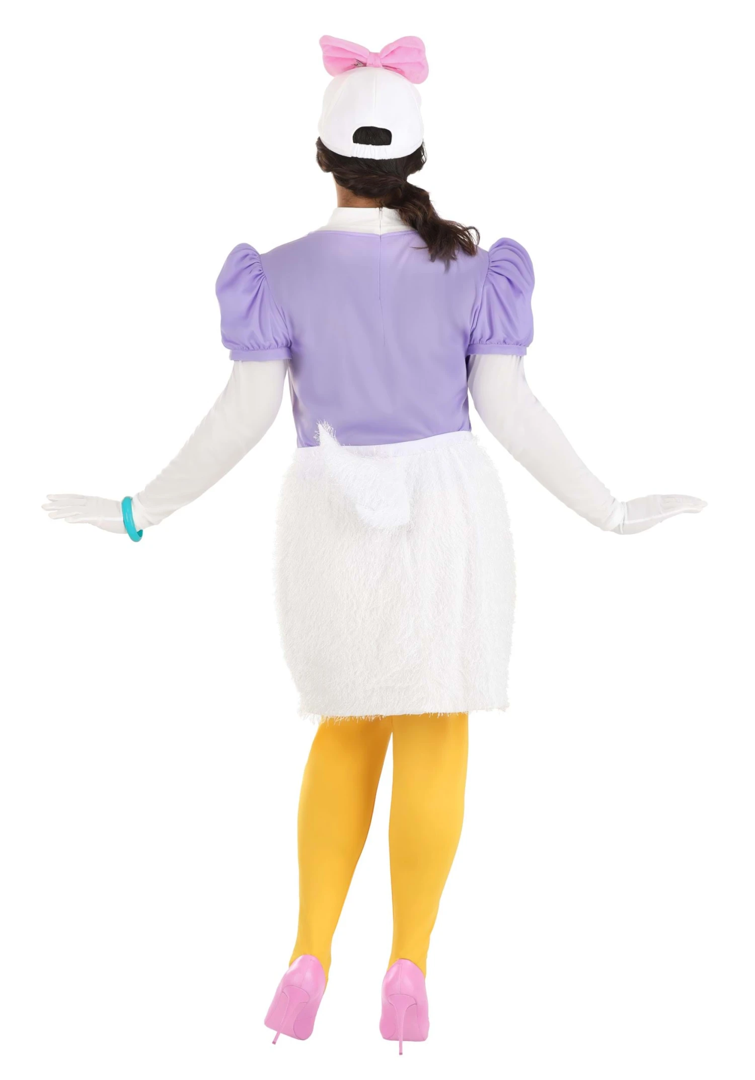 Plus Size Women's Daisy Duck Costume 3 Plus Size Women's Daisy Duck Costume - Image 3