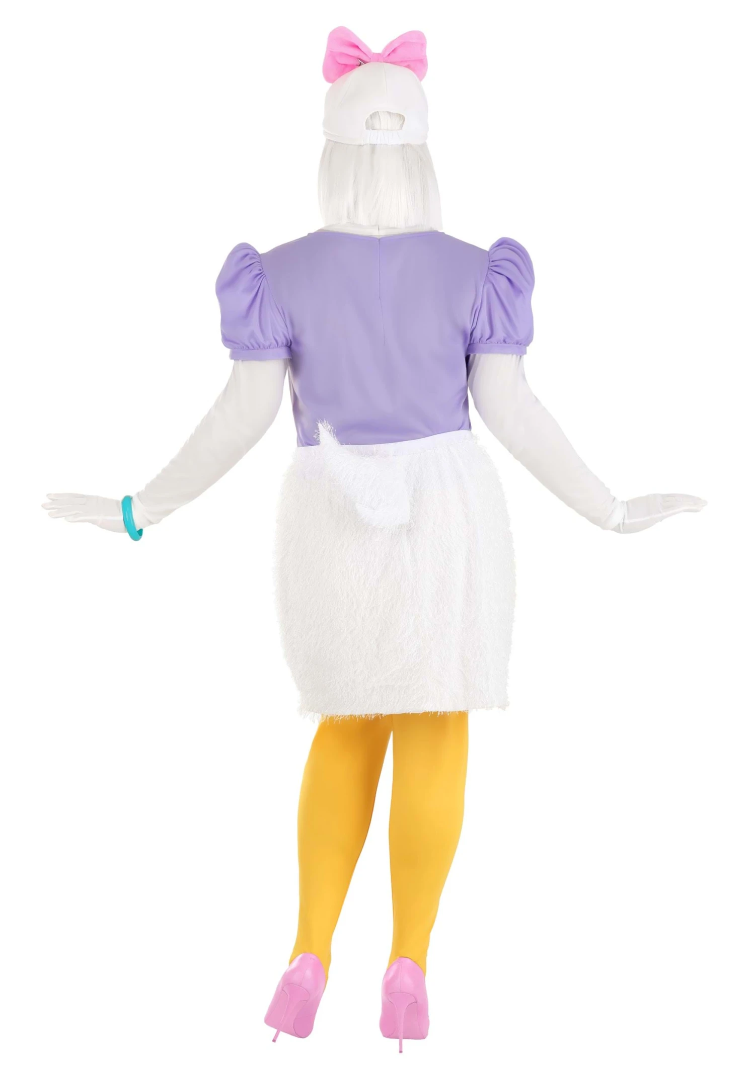 Plus Size Women's Daisy Duck Costume 5 Plus Size Women's Daisy Duck Costume - Image 5