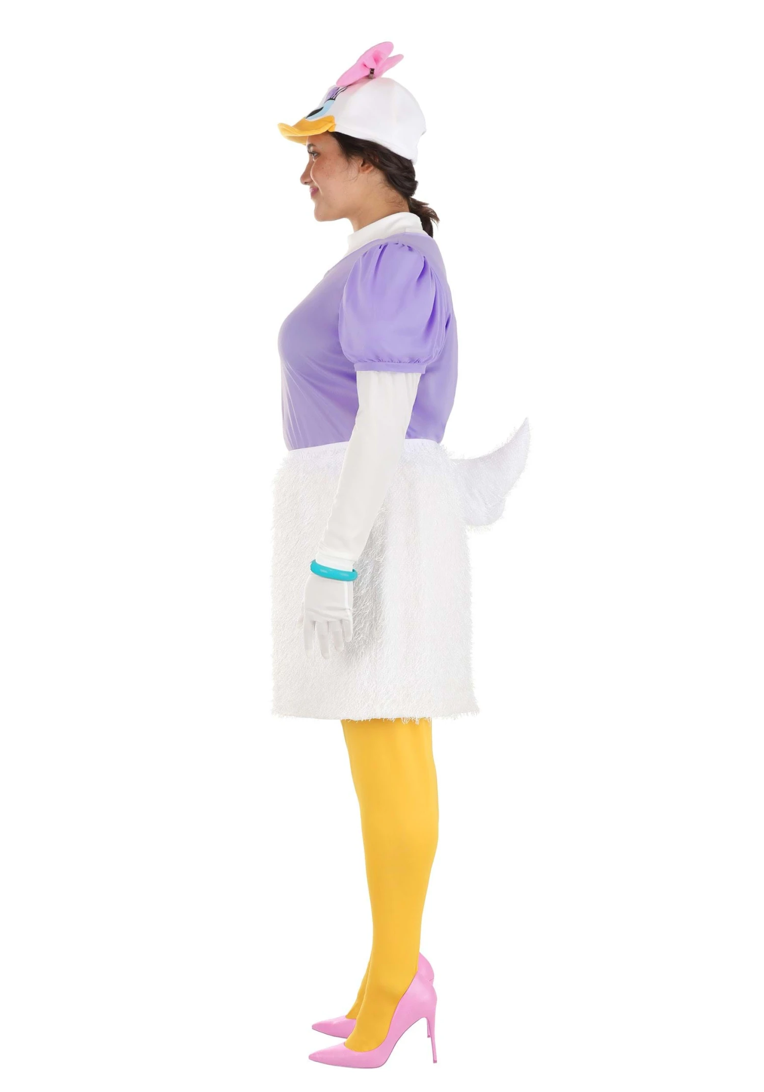Plus Size Women's Daisy Duck Costume 4 Plus Size Women's Daisy Duck Costume - Image 4