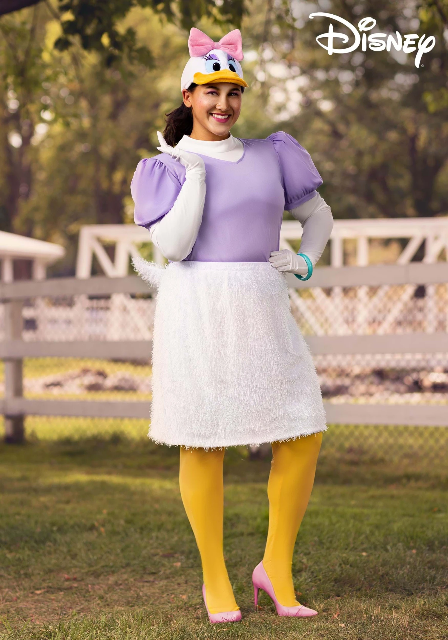 Plus Size Women's Daisy Duck Costume 1 Plus Size Women's Daisy Duck Costume