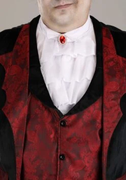 Men's Plus Size Dashing Vampire Costume -Halloween Costumes Shop plus size dashing vampire alt 1