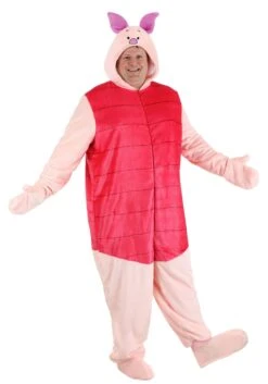 Plus Size Deluxe Disney Piglet Costume For Adults -Halloween Costumes Shop plus size deluxe disney piglet costume alt 3