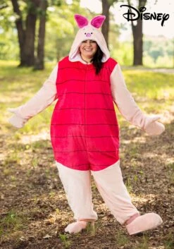 Plus Size Deluxe Disney Piglet Costume For Adults