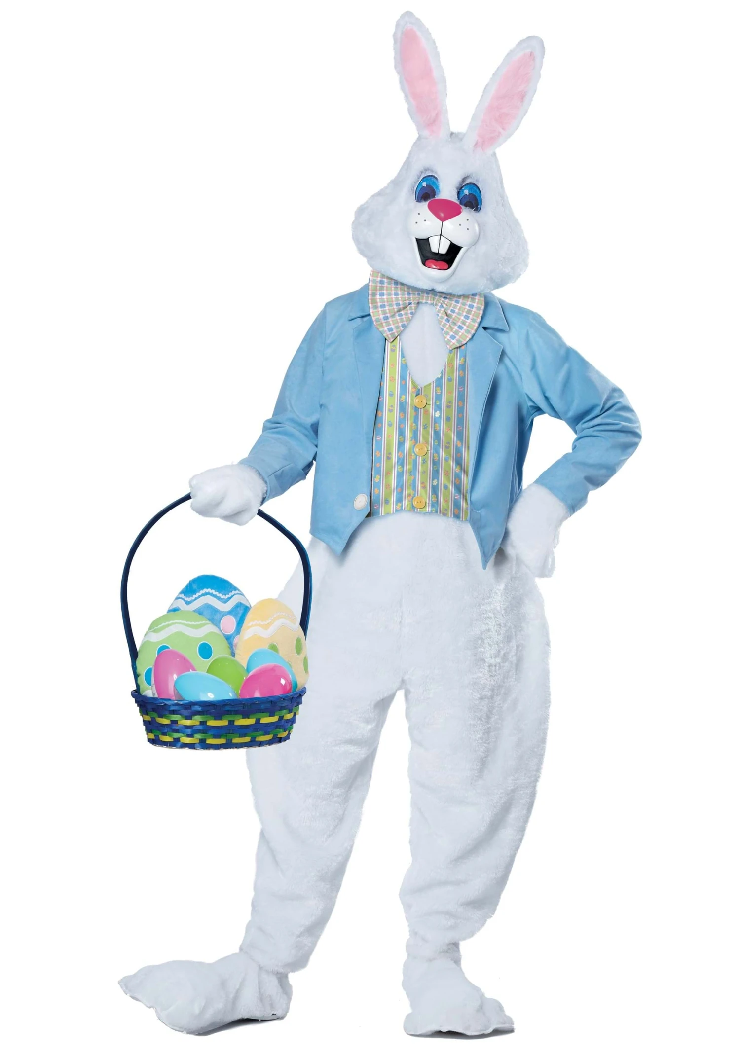 Plus Size Deluxe Easter Bunny Costume For Adults 1 Plus Size Deluxe Easter Bunny Costume For Adults