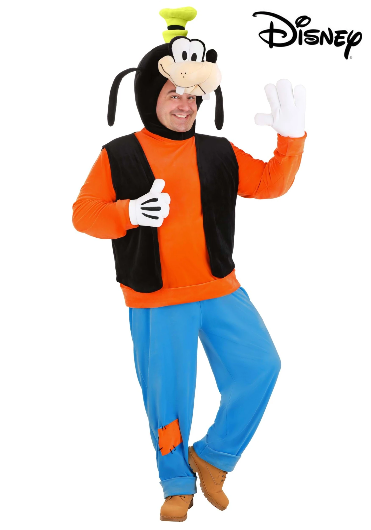 Disney Plus Size Deluxe Goofy Costume 2 Disney Plus Size Deluxe Goofy Costume - Image 2