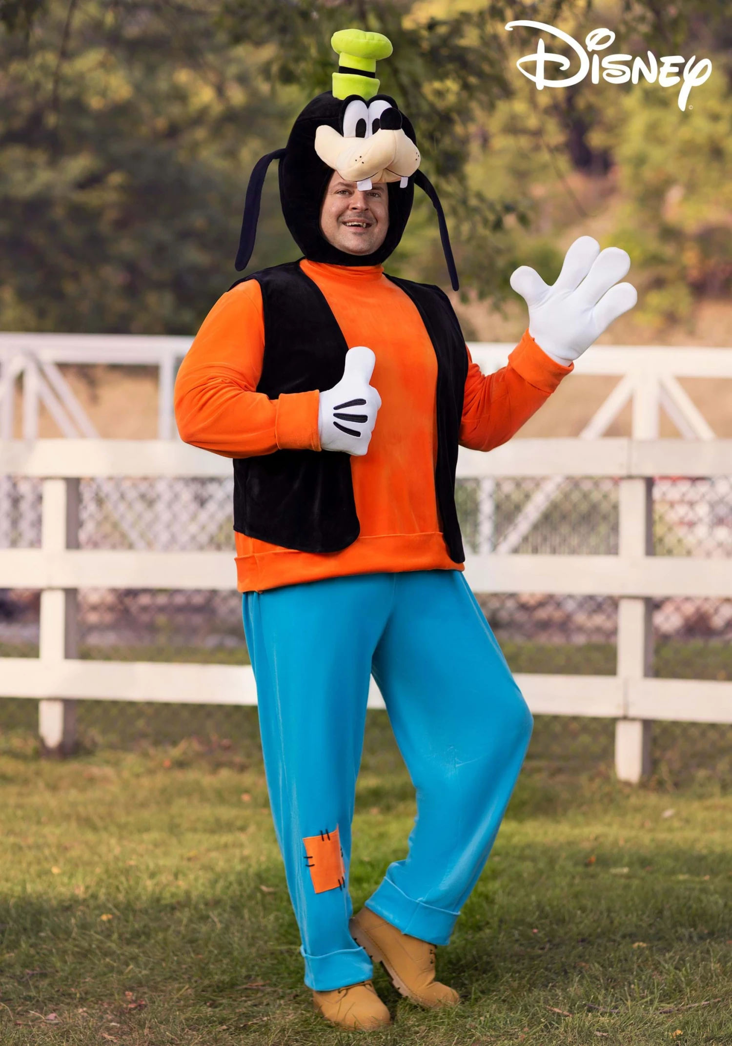 Disney Plus Size Deluxe Goofy Costume 1 Disney Plus Size Deluxe Goofy Costume