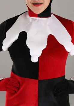 Plus Size Deluxe Harley Quinn Costume For Women -Halloween Costumes Shop plus size deluxe harley quinn costume alt 2