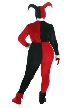 Plus Size Deluxe Harley Quinn Costume For Women -Halloween Costumes Shop plus size deluxe harley quinn costume alt 5